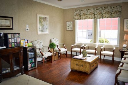 Waiting room at Curtis Family Dentistry